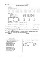 Bài tập cuối tuần lớp 1 - Số 10