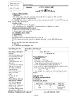 Giáo án môn Ngữ văn lớp 6 - Tiết học 61: Cụm động từ