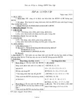 Giáo án môn Đại số 6 - Trường THCS Liên Lập - Tiết 36: Luyện tập