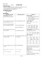 Giáo án Lớp 6 - Môn Đại số - Tiết 24: Luyện tập