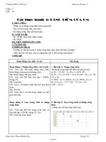 Giáo án lớp 3 Tuần thứ 21 - Tháng 1 năm 2013