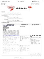 Giáo án Ngữ văn lớp 6 - Tuần 7 - Tiết 27: Chữa lỗi dùng từ (tt)