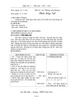 Giáo án Ngữ văn 7 - Tiết 137+138: Chương địa phương Phần tiếng Việt - Lại Thị Tiền - Năm học 2006-2007