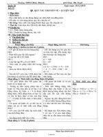 Giáo án môn Số học lớp 6 - Tuần 20 - Tiết 59: Bài 9: Quy tắc chuyển vế - luyện tập