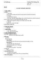 Giáo án môn Ngữ văn 6 - Tiết 29 đến tiết 44 - Trường PTCS Hướng Việt