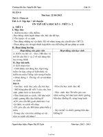 Giáo án Lớp 3 - Tuần 9 - Năm học 2012-2013 - Phạm Thị Tố Uyên