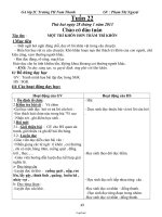 Giáo án Tổng hợp lớp 2 - Tuần số 22 - Phạm Thị Nguyệt