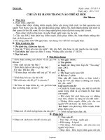 Giáo án môn Ngữ văn 9 - Tiết 103 đến tiết 107