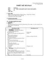 Giáo án Chính tả Lớp 3 - Tuần 22 - Bài: NV - Một trí khôn hơn trăm trí khôn - Phùng Thị Tiết