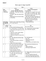 Thiết kế bài dạy lớp 1 - Tuần học 33 năm học 2013