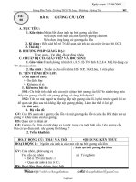 Giáo án Vật lí Lớp 7 - Tiết 8, Bài 8: Gương cầu lõm - Năm học 2009-2010 - Hoàng Đình Tuấn