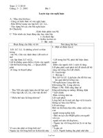 Giáo án môn Luyện từ và câu lớp 3 - Tuần 5 đến tuần 8