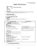 Giáo án Chính tả Lớp 3 - Tuần 32 - Bài: TC - Chuyện quả bầu - Phùng Thị Tiết