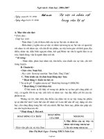 Giáo án Ngữ văn 6 - Tiết 12: Sự việc và nhân vật trong văn tự sự - Đào Thị Ngọc - Năm học 2006-2007