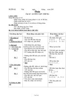 Giáo án Lớp 1 + 3 - Tuần 28 - Trường Tiểu học Phong Minh
