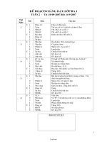 Giáo án Bổ sung Lớp 2 - Tuần 2