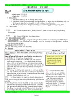 Giáo án Vật lý Lớp 8 - Bài 1 đến 26 - Năm học 2010-2011 - Trần Thị Thủy