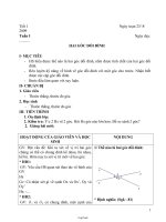 Giáo án môn Hình học 7 (cả năm)