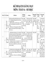 Giáo án Hình học 8 - Tiết 40, Bài 3: Tính chất đường phân giác của tam giác - Năm học 2009-2010 - Phạm Mạnh Hùng