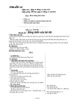 Giáo án Tổng hợp các môn học lớp 2 - Tuần số 10 năm 2009