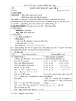 Giáo án môn Đại số 6 - Trường THCS Liên Lập - Tiết 49, 50: Phép trừ hai số nguyên