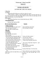 Giáo án các môn khối 3 - Tuần 34 (chi tiết)