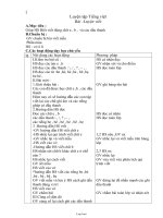 Giáo án môn học Tiếng Việt khối 1 (cả năm)