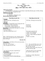 Giáo án lớp 6 môn Hình học - Tuần 15 - Tiết 15: Độ dài đoạn thẳng