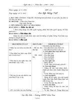 Giáo án Ngữ văn 7 - Tiết 123: Ôn tập Tiếng Việt - Lại Thị Tiền - Năm học 2006-2007