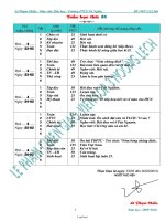 Giáo án Lớp 3 - Tuần 25 - Năm học 2009-2010 - Lê Phạm Chiến