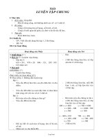 Giáo án lớp 2 môn Toán - Tiết 154: Luyện tập chung