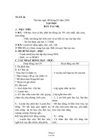 Giáo án lớp 6 Vật lí - Tuần 11 - Tiết 11: Khối lượng riêng – bài tập