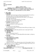 Giáo án Công nghệ 7 - Năm học 2009-2010 - Lê Trung Kiên