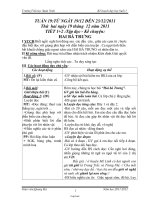 Giáo án Lớp 3 Tuần 19 - Buổi 1 - Trường Tiểu học Xuân Ninh