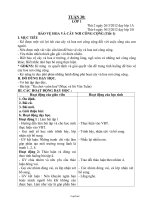 Giáo án môn Đạo đức lớp 1 đến lớp 5 - Tuần 30