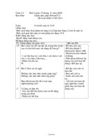 Giáo án các môn khối 3 - Tuần 13 năm 2010