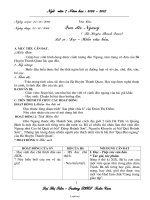 Giáo án Ngữ văn 7 - Tiết 29: Văn bản Qua đèo Ngang (Bà Huyện Thanh Quan) - Lại Thị Tiền - Năm học 2006-2007
