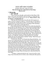 Đề tài Sáng kiến kinh nghiệm hướng dẫn học sinh sử dụng “diện tích tam giác để so sánh độ dài các đoạn thẳng” Hình học lớp 7