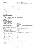 Giáo án dạy Lớp 3 tuần 23 - Chiều