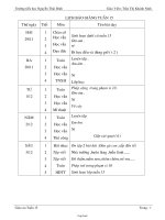 Giáo án Lớp 1 - Tuần 15 - Giáo Viên: Trần Thị Khánh Ninh - Trường tiểu học Nguyễn Thái Bình