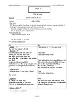 Thiết kế bài học khối 1 - Tuần 32 - Lê Thị Thu Hoài