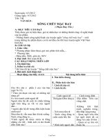 Bài giảng môn học Ngữ văn lớp 7 - Tiết: 106: Văn bản : Sống chết mặc bay