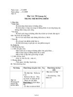 Giáo án Mĩ thuật 6 - Tiết 14, Bài 14: Vẽ trang trí Trang trí đường diềm - Năm học 2009-2010