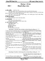 Giáo án Vật lí Lớp 8 - Chương trình cả năm - Năm học 2009-2010 - Trường THCS Quỳnh Vinh