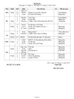 Giáo án lớp 3 - Tuần 13 - GV: Bùi Thị Tuyên