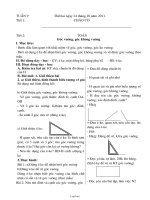 Giáo án tổng hợp Tuần 9 Lớp 3 năm học 2011