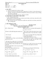 Giáo án Đại số 7 tiết 39 đến 47