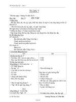 Giáo án Lớp 1 - Tuần 7 - GV: Lê Thị Thu Hoài - Ttrường Tiểu học số 2 Phú Bài