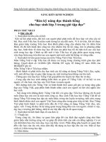 Giáo án Tin học 7 tuần 2 tiết 3+4: Bài thực hành 1: làm quen với chương trình bảng tính excel