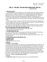 Giáo án Ngữ văn lớp 8 tiết 57: Văn bản Vào nhà ngục Quảng Đông cảm tác - Phan Bội Châu